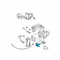 OEM Toyota Tacoma Servo Diagram - 87106-04020