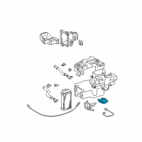 OEM 2002 Toyota 4Runner Servo Diagram - 87106-04030