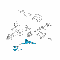 OEM Chevrolet Silverado 3500 Combo Switch Diagram - 12450067