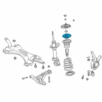 OEM Toyota Celica Seat Diagram - 48044-47010