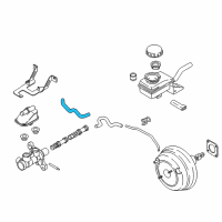 OEM 2014 Nissan Murano Hose-Booster Diagram - 47471-1AA0B