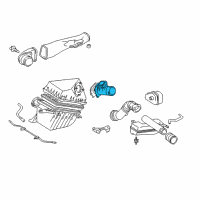 OEM 1996 Toyota Tacoma Air Mass Sensor Diagram - 22250-75010