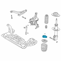 OEM Chrysler PT Cruiser Seat-STRUT Diagram - 5272226