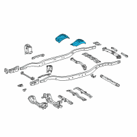 OEM 2015 Lexus LX570 Bracket Sub-Assy, Rear Spring, Rear RH Diagram - 51301-60040