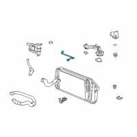 OEM 2008 Ford Expedition Overflow Hose Diagram - 7L1Z-8075-A