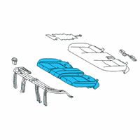 OEM 2021 Toyota RAV4 Prime Seat Cushion Diagram - 71611-42130