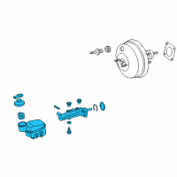 OEM 2016 Toyota Yaris Master Cylinder Diagram - 47201-52642