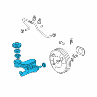 OEM 2011 Honda Pilot Master Cylinder Diagram - 46100-SZA-A02