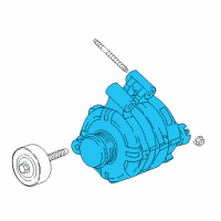 OEM Buick Enclave Alternator Diagram - 13534116