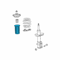 OEM 2017 Chevrolet Cruze Insulator-Front Spring Upper Diagram - 13363695