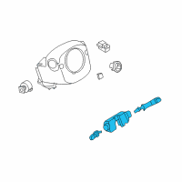 OEM Infiniti Switch Assy-Combination Diagram - 25560-1BA0A