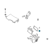 OEM 2006 Infiniti Q45 Mounting Rubber Diagram - 16557-AR000