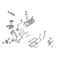 OEM 2007 Ford Explorer Sport Trac Upper Bracket Bolt Diagram - -N808920-S437