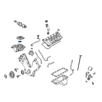 OEM Ford E-150 Cover Gasket Diagram - 1L3Z-9439-BB