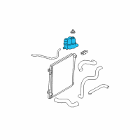 OEM 2010 Ford Explorer Reservoir Diagram - 8L2Z-8A080-B