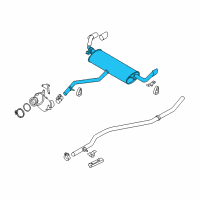 OEM BMW X5 Rear Exhaust Flap Muffler Diagram - 18-30-8-679-889