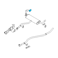 OEM 2018 BMW X5 Tailpipe Trim, Chrome Diagram - 18-30-7-633-311