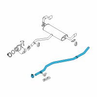 OEM BMW X5 Front Pipe Diagram - 18-30-7-636-313