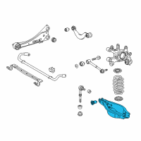 OEM 2017 Toyota Corolla iM Lower Control Arm Diagram - 48730-12240