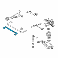 OEM 2011 Lexus CT200h Bracket, Rear STABILIZER Diagram - 48832-76010