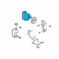 OEM 2007 Hummer H3 Pump Asm-P/S Diagram - 25932019