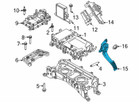 OEM 2022 Ford Mustang Mach-E PEDAL Diagram - LJ9Z-9F836-A