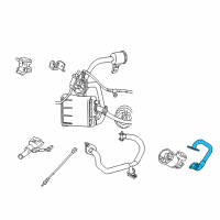 OEM 2003 Chrysler Sebring Tube-Exhaust Manifold To EGR Val Diagram - 4591415AB