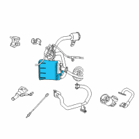 OEM 2004 Chrysler Sebring CANISTER-Vapor Diagram - 4581460AA