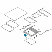 OEM 2015 Ford Flex Motor Diagram - 8A8Z-15790-A