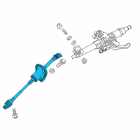 OEM Hyundai Genesis Joint Assembly-Steering Diagram - 56400-B1000