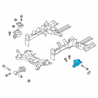 OEM Hyundai Transaxle Mounting Bracket Assembly Diagram - 21830-3X300