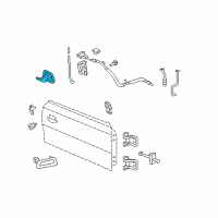 OEM Ford Mustang Handle, Inside Diagram - 5R3Z-6322601-AAC