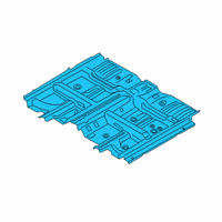 OEM Kia Telluride Pad U Diagram - 65100S9000