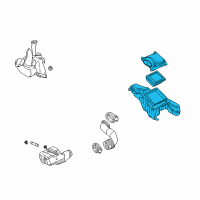 OEM 2004 Chevrolet Cavalier Cleaner Asm-Air Diagram - 22712132