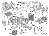 OEM Ford F-150 WIRE ASY - AIR CONDITIONER Diagram - ML3Z-19949-AA