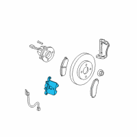 OEM 2010 Chevrolet Cobalt CALIPER ASM, FRT BRK Diagram - 19368937