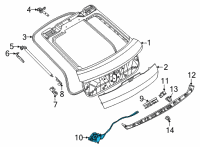 OEM 2021 BMW X6 SOFT-CLOSE-AUTOMATIC Diagram - 51-24-7-471-964