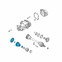 OEM 2004 BMW X5 Repair Kit Bellows, Exterior Diagram - 33-21-1-229-213