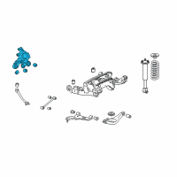 OEM 2008 Cadillac SRX Knuckle Diagram - 88952000