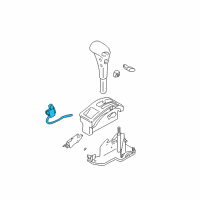 OEM Infiniti Park Position Switch Diagram - 34980-0W700