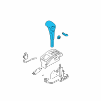 OEM Infiniti QX4 Knob Assy-Control Lever, Auto Diagram - 34910-0W010