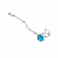 OEM Kia Sorento Module-Acc Diagram - 964003E100