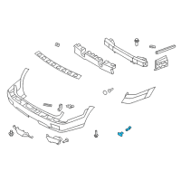 OEM 2009 Kia Borrego Ultrasonic Sensor As Diagram - 957102J000