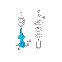 OEM Scion FR-S Strut Diagram - SU003-00372