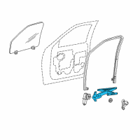 OEM 1997 Ford F-250 HD Regulator Diagram - F65Z-1523209-AB