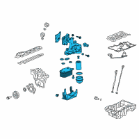 OEM 2010 Cadillac SRX Adapter Diagram - 12635598