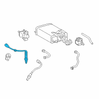 OEM 2021 Toyota Tacoma Front Oxygen Sensor Diagram - 89467-04130