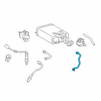 OEM 2020 Toyota Tacoma Vent Hose Diagram - 77404-04060