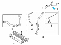 OEM Hyundai Kona Hose Assembly-INTERCOOLER Inlet, A Diagram - 28251-2M600