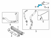 OEM 2022 Hyundai Elantra Pipe-INTERCOOLER Inlet Diagram - 28252-2M600